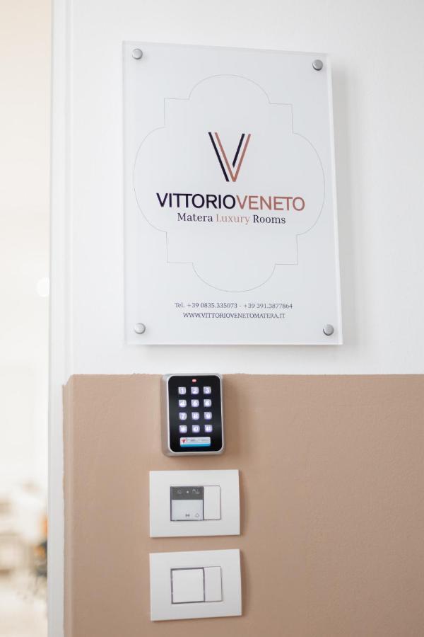 Vittorio Veneto Matera Luxury Rooms Exterior foto